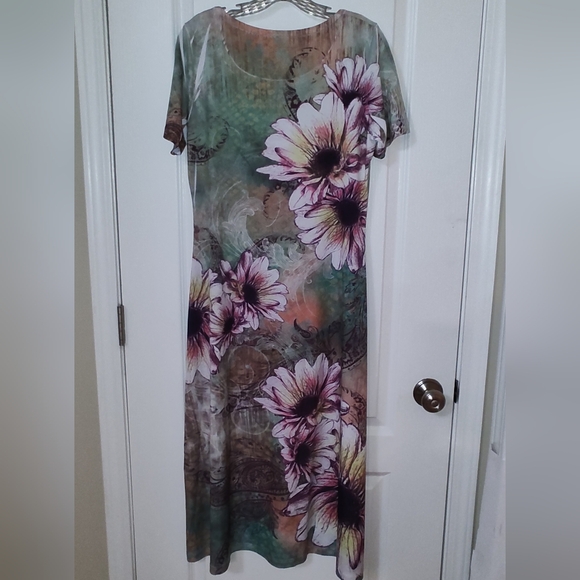 Max & K floral maxi dress M - Picture 4 of 8